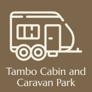 Tambo Cabin and Caravan Park. Come stay with us!